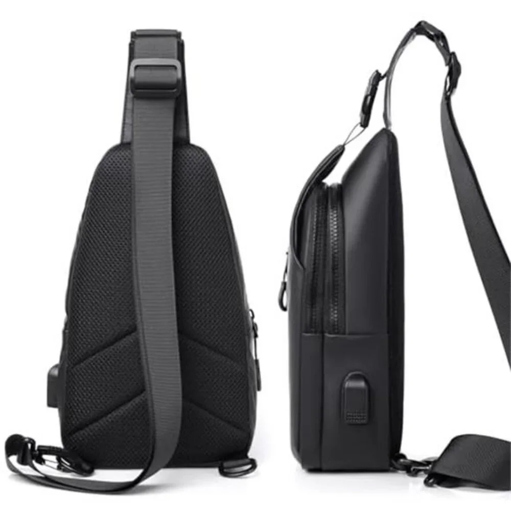 Waterproof Sling Bag for Men Crossbody Bag Shoulder travel Backpack Sling